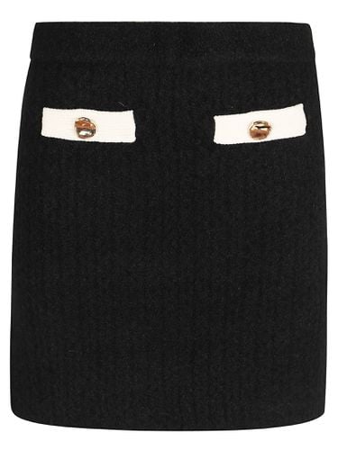 Cashmere Blend Knit Skirt - self-portrait - Modalova