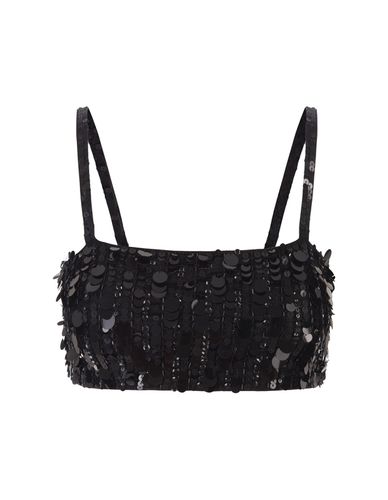 Full Sequins Gender Crop Top - Parosh - Modalova