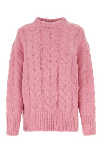 Pink Alpaca Blend Oversize Sweater - Stella McCartney - Modalova