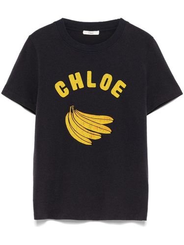 Chloé T Shirt M/m Logo Banane - Chloé - Modalova