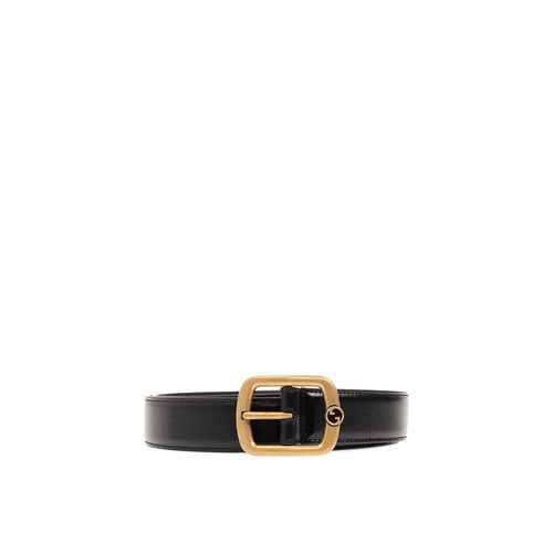 Gucci Leather Gg Belt - Gucci - Modalova