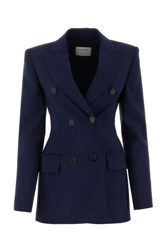 Navy Twill Adamo Blazer - SportMax - Modalova