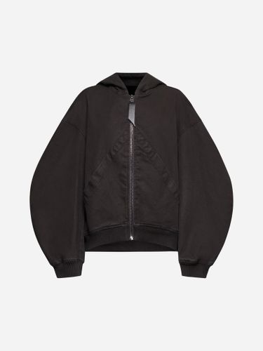 Oversized Cotton Bomber Jacket - The Attico - Modalova