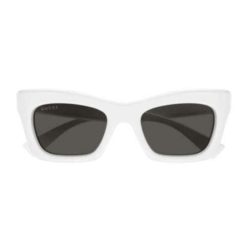 Gg1773s002 White White Grey - Gucci Eyewear - Modalova