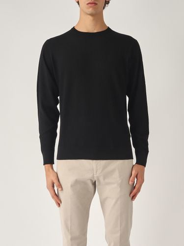 Girocollo Manica Lunga Sweater - Filippo De Laurentiis - Modalova