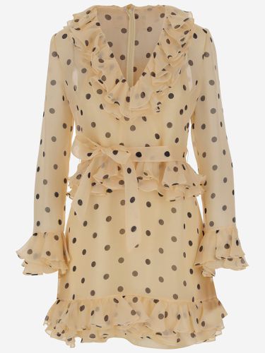 Valentino Printed Silk Dress - Valentino - Modalova