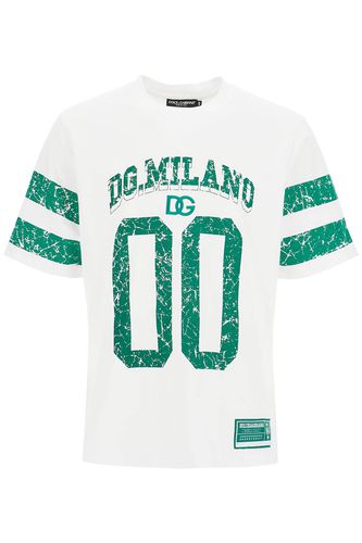 Sporty Print T-shirt - Dolce & Gabbana - Modalova