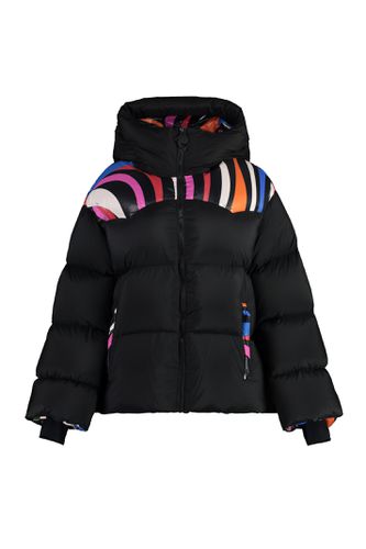 Pucci Hooded Nylon Down Jacket - Pucci - Modalova