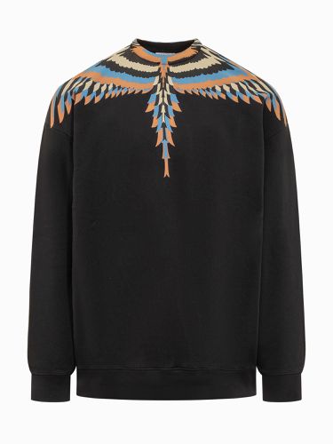 Optical Wings Sweatshirt - Marcelo Burlon - Modalova