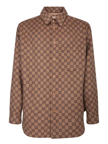 Gucci gg Padded Shirt Jacket - Gucci - Modalova