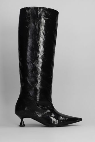 Low Heels Boots In Polyester - Ganni - Modalova