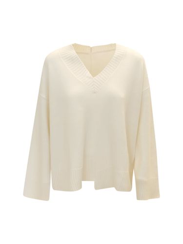 Parosh Led White Sweater - Parosh - Modalova