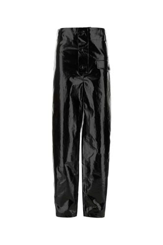 Saint Laurent Black Cotton Pant - Saint Laurent - Modalova