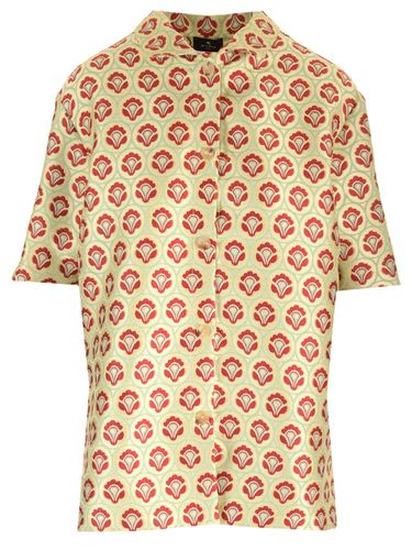Etro Embroidered Silk Shirt - Etro - Modalova