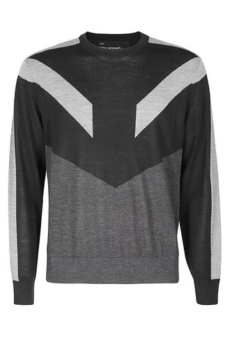 Modernist Wool Light Sweater - Neil Barrett - Modalova