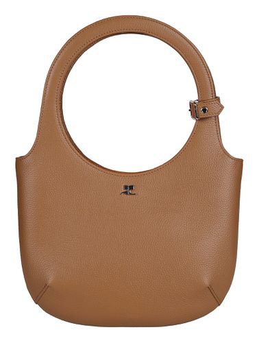 Holy Grained Leather Tote - Courrèges - Modalova