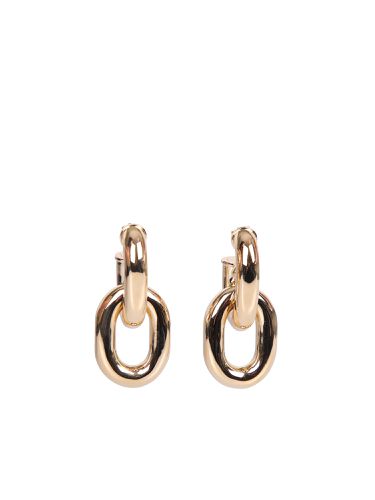 Paco Rabanne Gold Finish Earrings - Paco Rabanne - Modalova