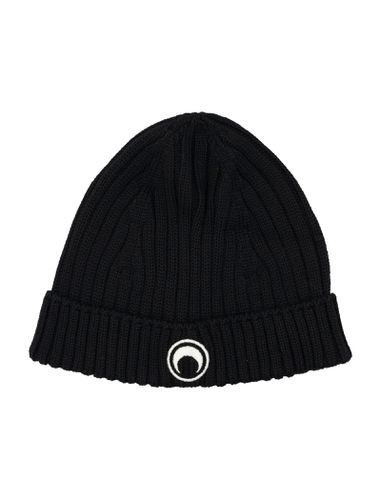 Marine Serre Wool Beanie - Marine Serre - Modalova