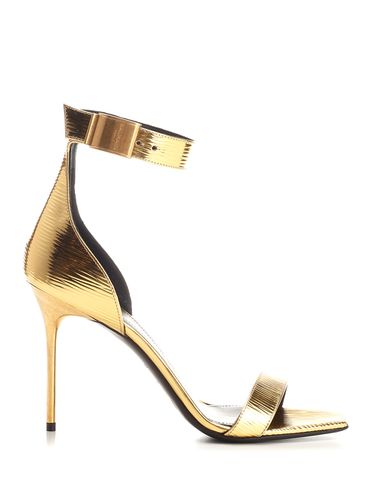 Balmain Gold uma Sandal - Balmain - Modalova