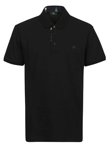 Etro Roma Short Sleeve Polo Shirt - Etro - Modalova