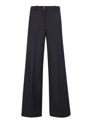 Silk Wool Blend Palazzo Trousers In - Nine in the Morning - Modalova