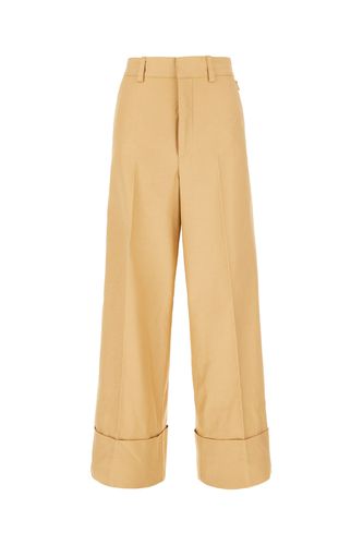 Quira Camel Cotton Pants - Quira - Modalova