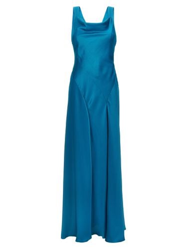 Cut-out Satin Dress - Alberta Ferretti - Modalova