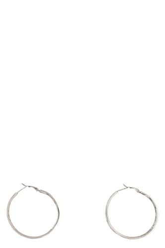 VETEMENTS Logo Hoop Earrings - VETEMENTS - Modalova