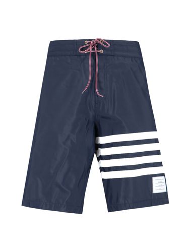 Thom Browne 4-bar Swim Shorts - Thom Browne - Modalova