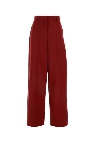 Tiziano Red Wool Ruby Wide-leg Pant - Stella McCartney - Modalova