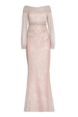 Talbot Runhof Lurex Draped Dress - Talbot Runhof - Modalova