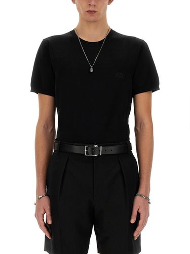 Alexander McQueen T-shirt With Logo - Alexander McQueen - Modalova