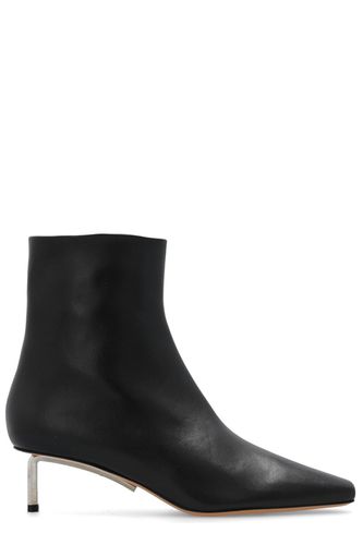 Allen Square Toe Ankle Boots - Off-White - Modalova