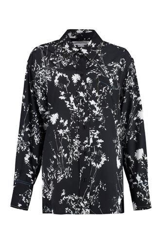 Victoria Beckham Printed Silk Shirt - Victoria Beckham - Modalova