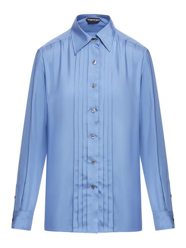 Fluid Viscose Silk Twill Shirt - Tom Ford - Modalova