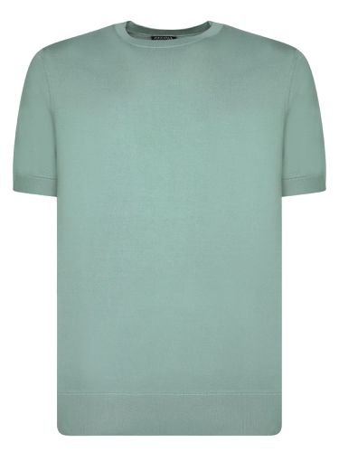 Sage Premium Cotton T-shirt - Zegna - Modalova