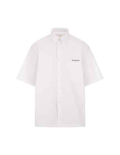 Boxy Fit Shirt With Logo - Givenchy - Modalova