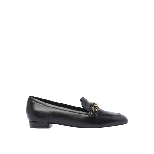 Signature Square Leather Loafers - Stuart Weitzman - Modalova