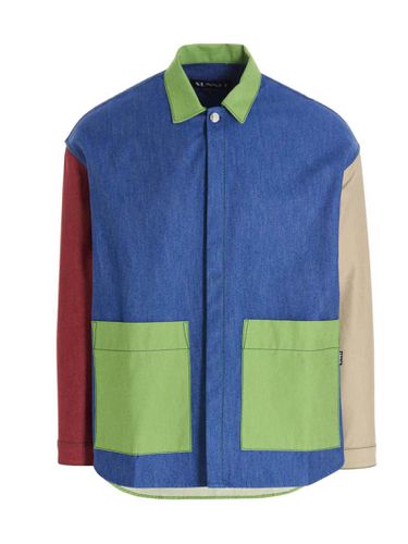 Sunnei Color Block Overshirt - Sunnei - Modalova