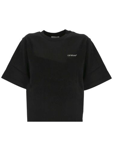 Logo Printed Crewneck T-shirt - Off-White - Modalova