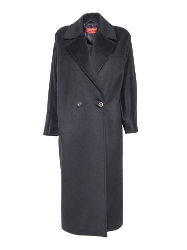 Max Mara Studio Erice Black Coat - Max Mara Studio - Modalova