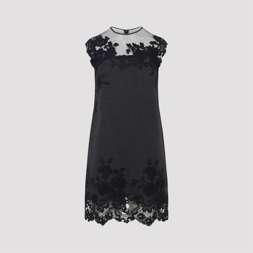 Virgin Wool Mini Dress - Ermanno Scervino - Modalova