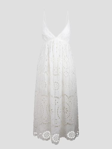 Lexi Embroidered Slip Dress - Zimmermann - Modalova