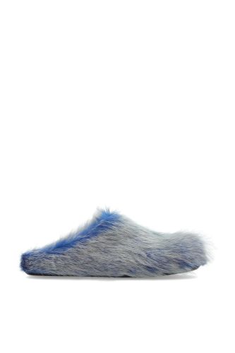 Marni Fur Slippers fussbett - Marni - Modalova