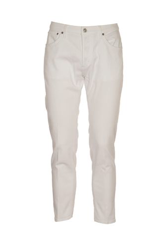 Dondup White Trousers - Dondup - Modalova