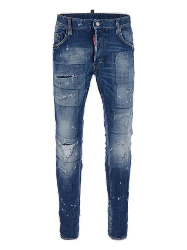 Distressed Super Twinky Skinny Jeans - Dsquared2 - Modalova