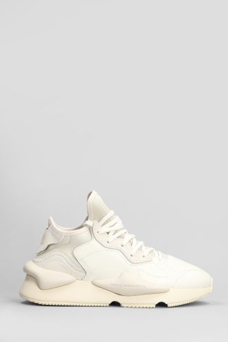 Y-3 Kaiwa Sneakers In Beige Leather - Y-3 - Modalova