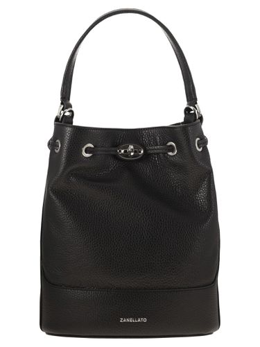 Monda - Leather Bucket Bag - Zanellato - Modalova