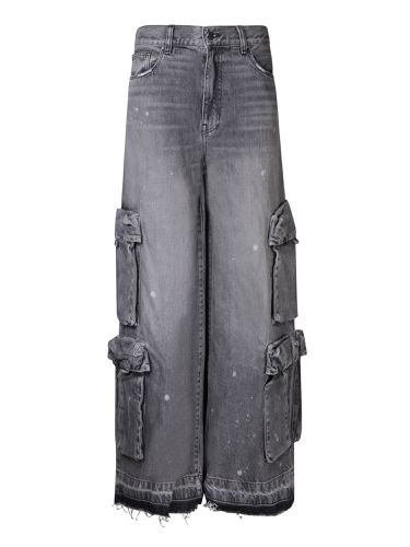 AMIRI Jeans In Grey Cotton - AMIRI - Modalova