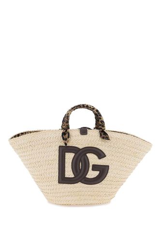 Kendra Dg Patch Medium Shopper Bag - Dolce & Gabbana - Modalova